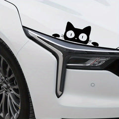 Lovely Cat Car Stickers for Motorcycle Car Rear View Mirror