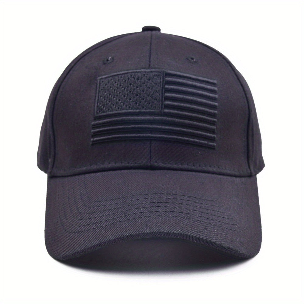 Flag Embroidery Baseball Cap Patriotic Independence Dad Hat