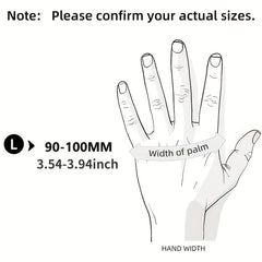 100pcs Box Disposable Gloves Powder Latex Clear Vinyl TPE Gloves