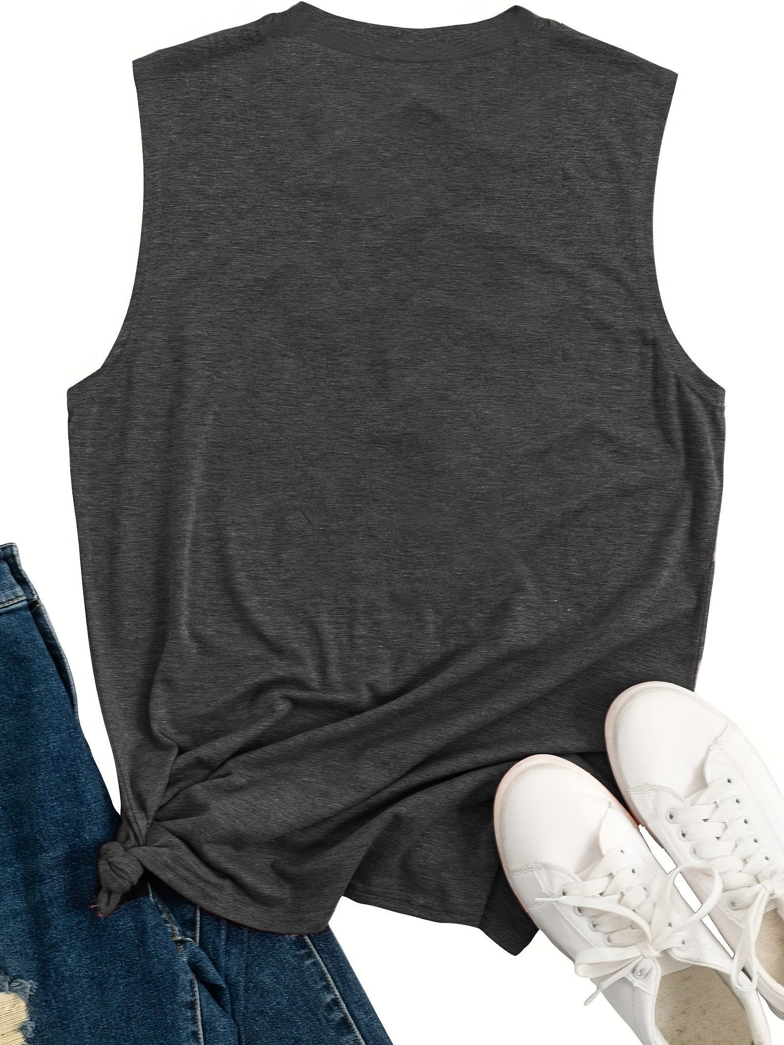 Floral Print Tank Top Sleeveless Summer Tank