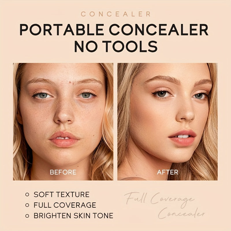 Full Coverage Concealer 8g Long Lasting Waterproof Makeup Conceal Blemish Pores