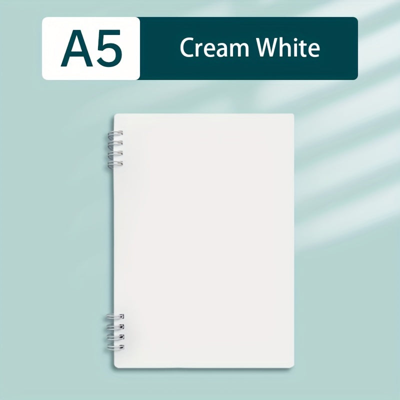 Frosted Coil Notebook A5 Thick Horizontal Line for Students
