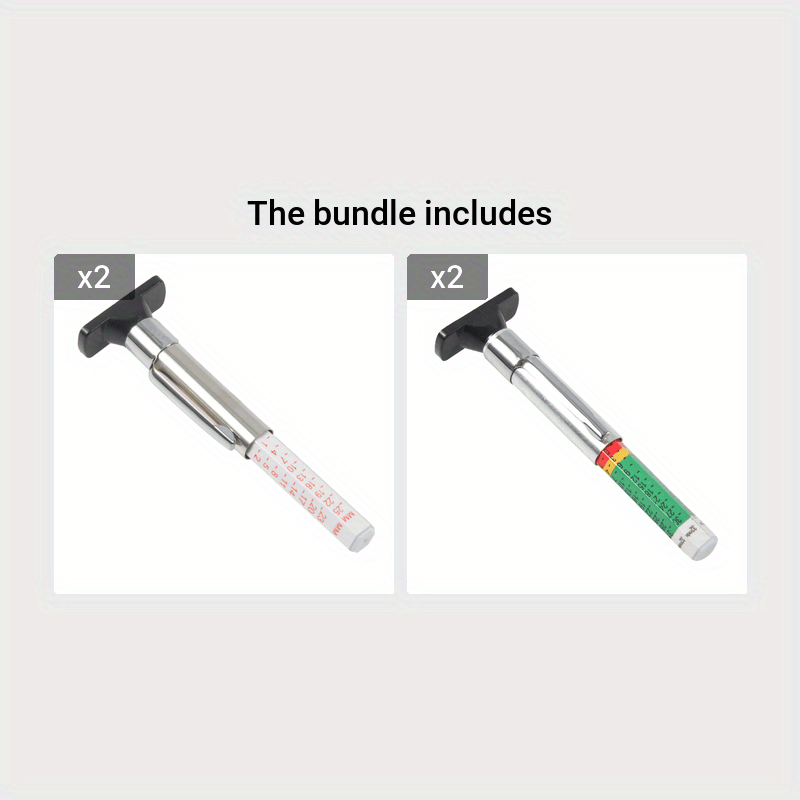 25mm Tire Measuring Pen for Tread Depth Gauge