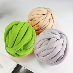 Icelandic Heart Cotton Tubular Wool Yarn for Knitting and Crocheting