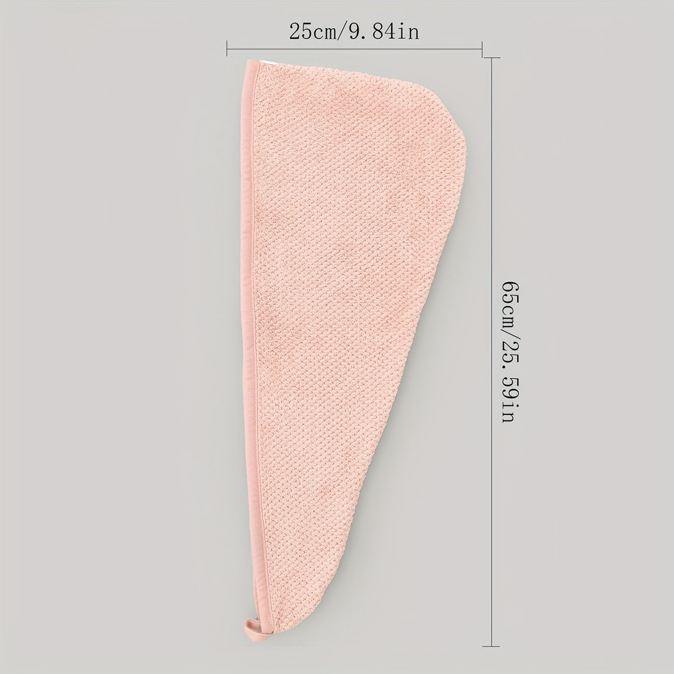 Coral Fleece Hair Towel Quick Drying Cap Absorbent Hair Wrap for Women