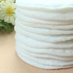 12pcs Washable Nursing Breast Pads Soft Absorbent Baby Breastfeeding Pads