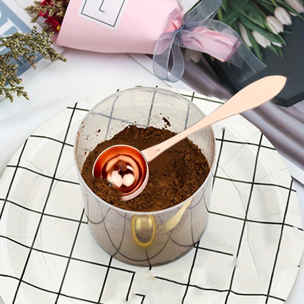 Stainless Steel Coffee Scoop Long Handle Tablespoon Measuring Spoon 20ml