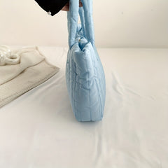 Minimalist Solid Handbag All Match Storage Bag Women's Bag