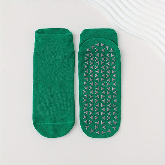 Non Slip Yoga Socks Moisture Wicking Ankle Socks Breathable Dance Pilates Socks