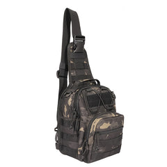 Camouflage Chest Bag Crossbody Bag For Outdoor Camping Hiking