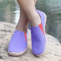 Women's Canvas Slip-On Shoes Soft Sole Low Top Flat Walking Casual Loafers