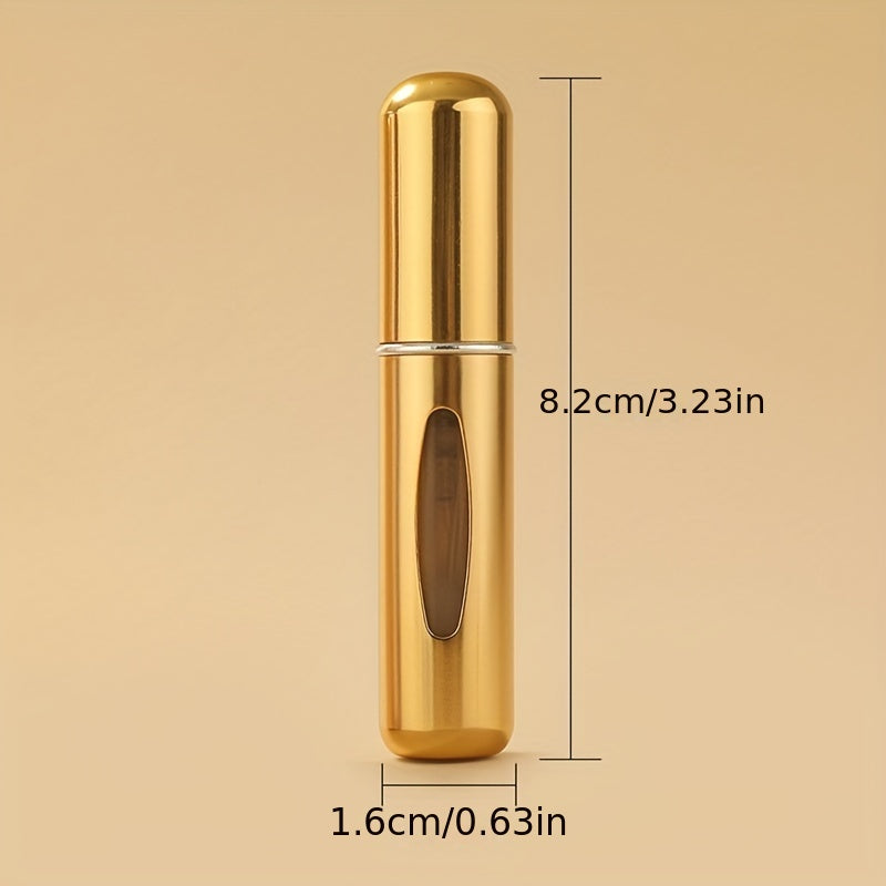 5pcs Portable Perfume Atomizer Bottles Travel Refillable Fine Mist Spray