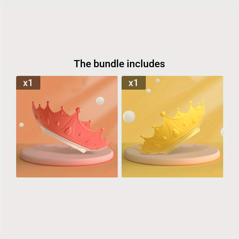 Crown Shaped Shower Caps Cartoon Bath Caps Great Gift