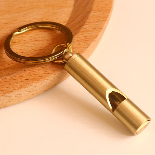 Portable Survival Whistle with Key Chain for Outdoor Camping