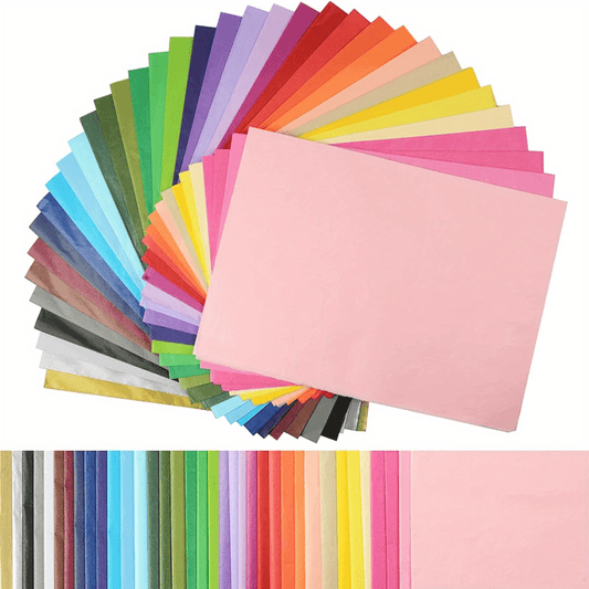 360 Sheets 36 Multicolor Tissue Paper Bulk Gift Wrapping Tissue Paper