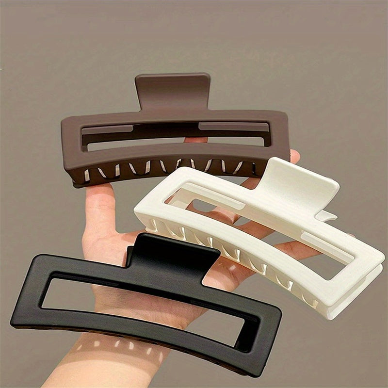 3PCS Oversize Hair Claw Clip Strong Hold Thick Hair Accessories