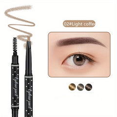 Waterproof Double Headed Eyebrow Pencil Automatic Rotating
