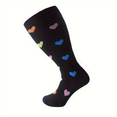  Copper Compression Socks 15-20 mmHg Extra Wide Calf