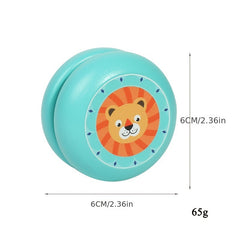 Wooden Animal Yo yo Ball Classic Toy