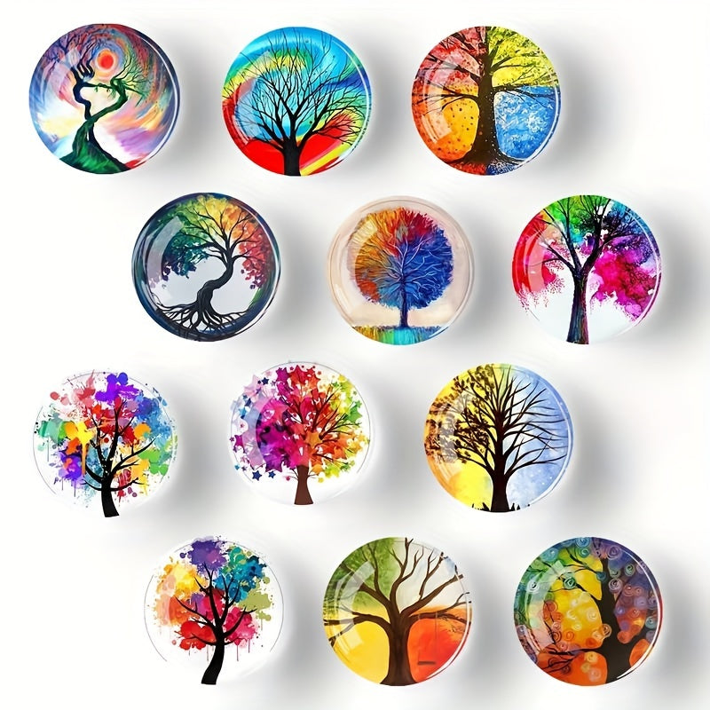 Colorful Life Tree Fridge Magnets Decorative Magnets Locker Magnets