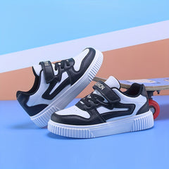 Boys' Casual Low Top Skateboard Shoes Breathable Non-Slip Sneakers