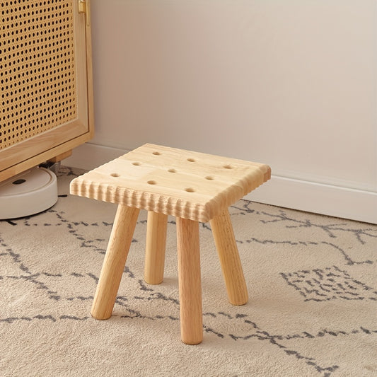 Small Wooden Chair for Playroom Bedroom