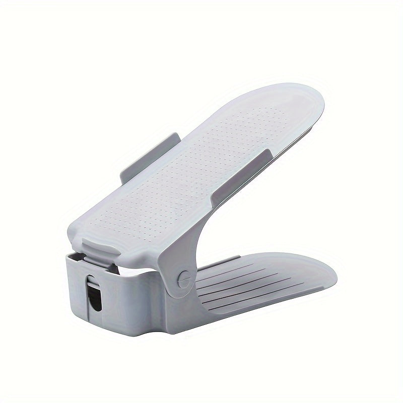 Adjustable Shoe Slot Organizer - Double Layer Space Saving Shoe Rack