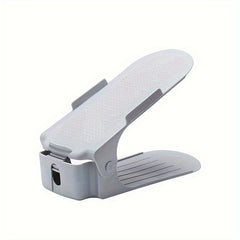 Adjustable Shoe Slot Organizer - Double Layer Space Saving Shoe Rack