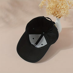 Dog Mom Embroidery Baseball Cap Solid Sun Hat Adjustable Dad Hat Women