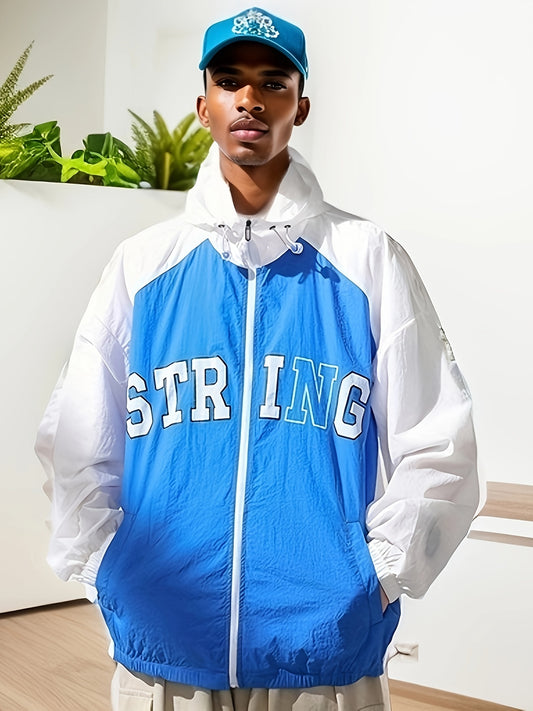 Men's Breathable Sunscreen Windbreaker Jacket