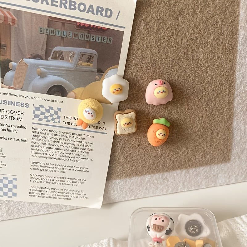 10pcs Push Pins Cork Board Photo Wall Decoration Sticky Notes Press Pin Felt Boa