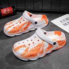 Unisex Graphic Print Lightweight Comfy Clogs Hollow Out Non Slip Garden Shoes