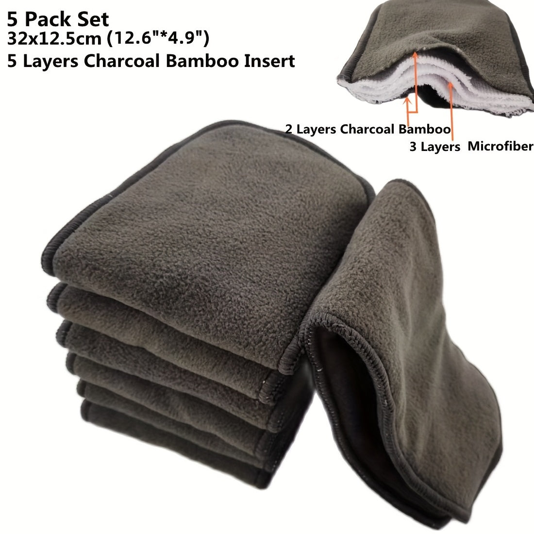 5 Layer Bamboo Charcoal Mat with Ultrafine Inner Layers