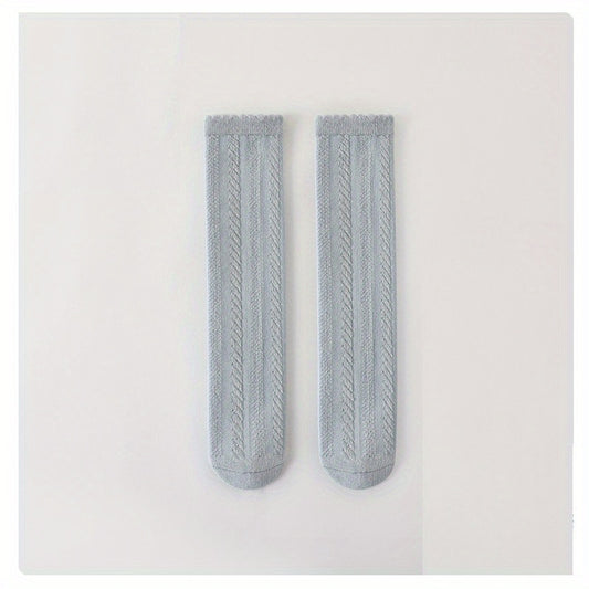 Girls Kids Mesh Knee High Socks Children's Stockings