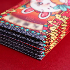 4pcs Cartoon Rabbit Red Envelopes Pack