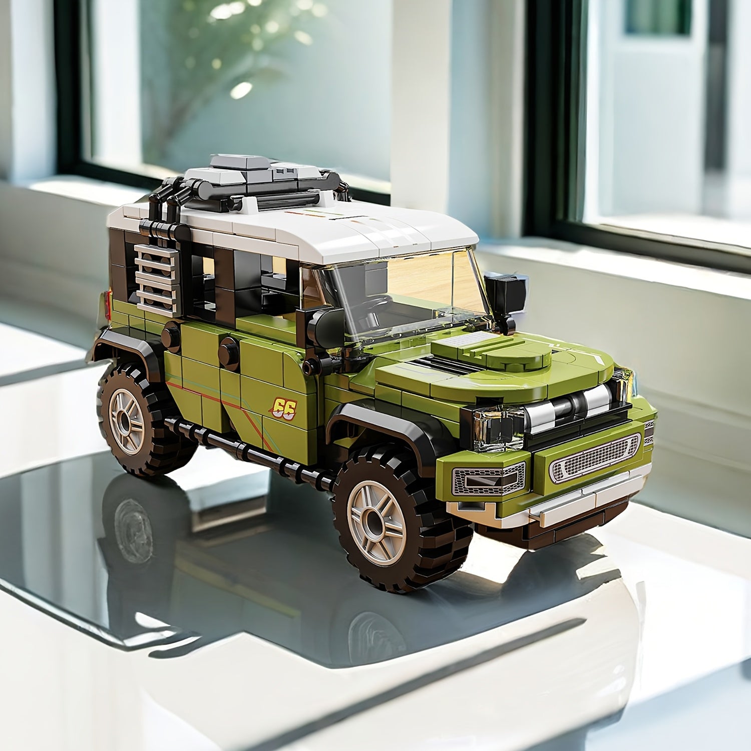 Classic Off Road SUV Model Building Kit 330pcs