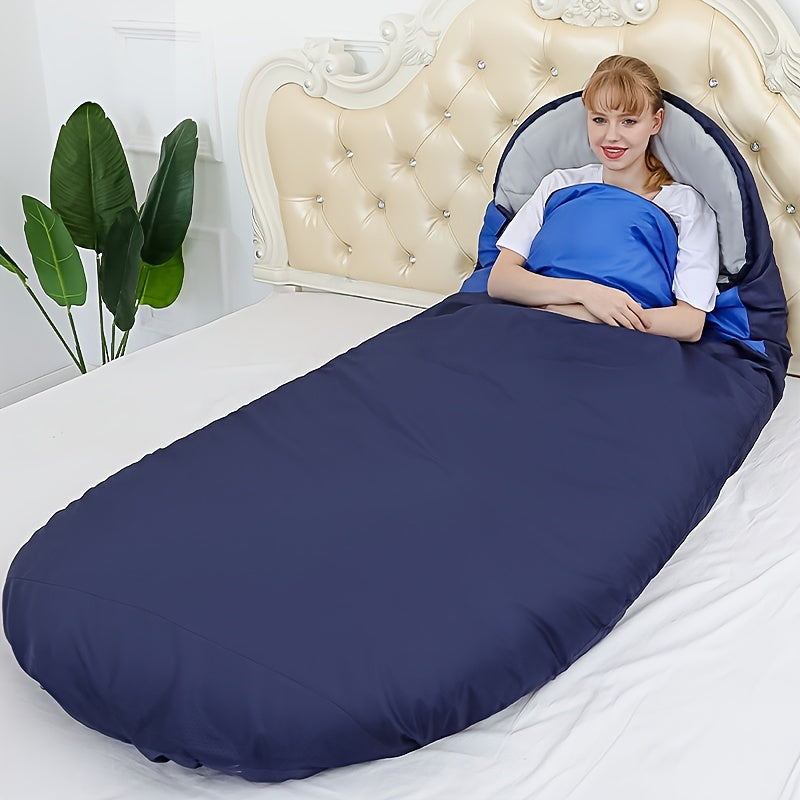 Portable Sleeping Bag Autumn Winter Thick Warm Sleeping Bag Outdoor Camping
