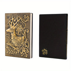 3D Relief Notebook Retro Elk Style A5 100 Sheets