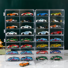 Alloy Car Model Storage Box Toy Display Stand Bedroom Office Accessories