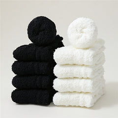 12 Pairs Cozy Fuzzy Socks Women's Stockings & Hosiery