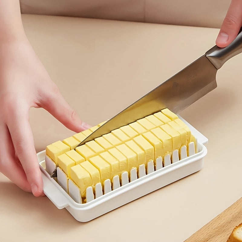 Butter & Cheese Storage Box with Lid for Baking & Kitchen