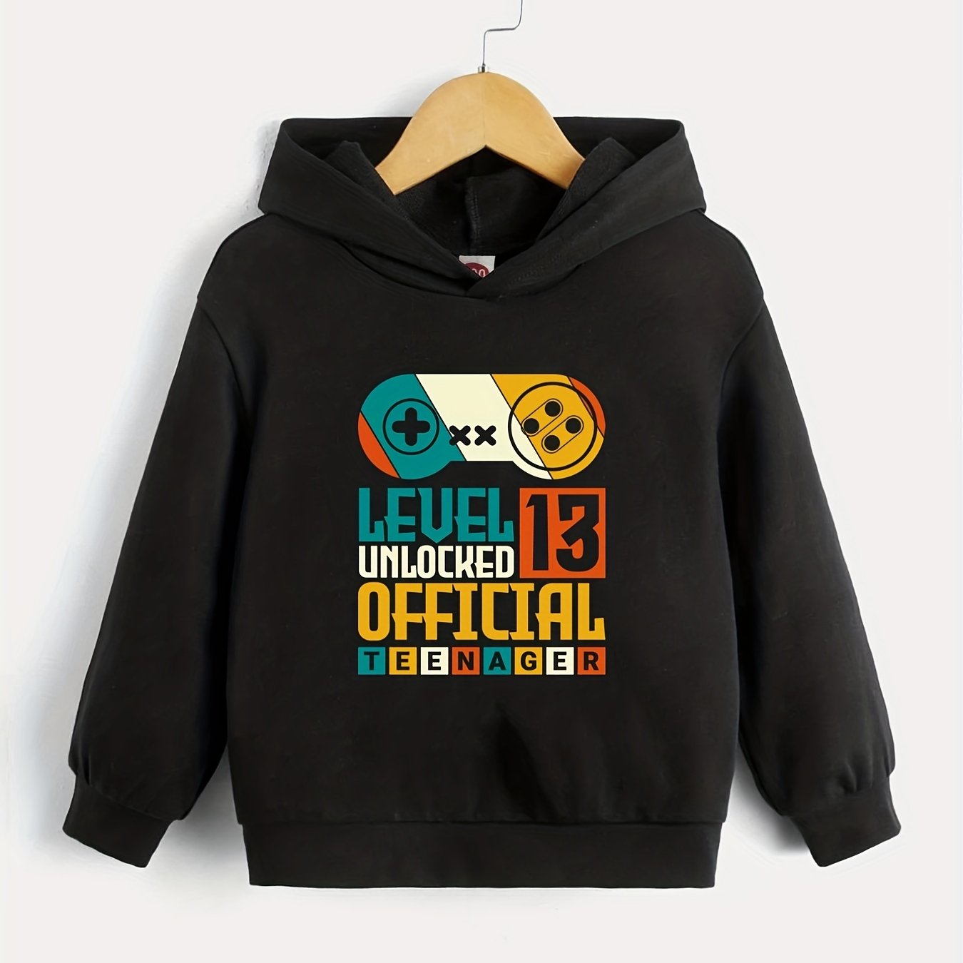 Gamepad Series Boys Hooded Sweatshirt