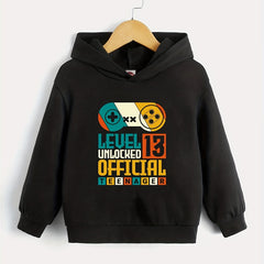 Gamepad Series Boys Hooded Sweatshirt