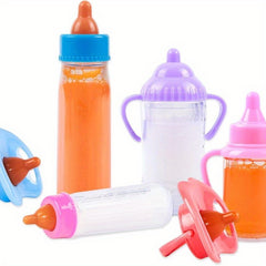 Reborn Doll Magic Milk Bottle Set Pretend Play Feeding Accessories