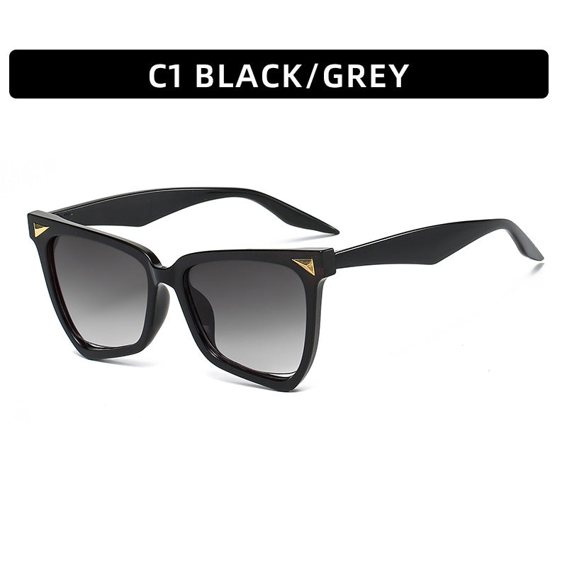 Colorful Irregular Cat's Eye Sunglasses for Women