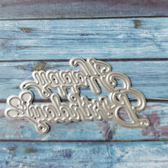 1pc Birthday Scrapbooking Die Cuts And Embossing Mold DIY