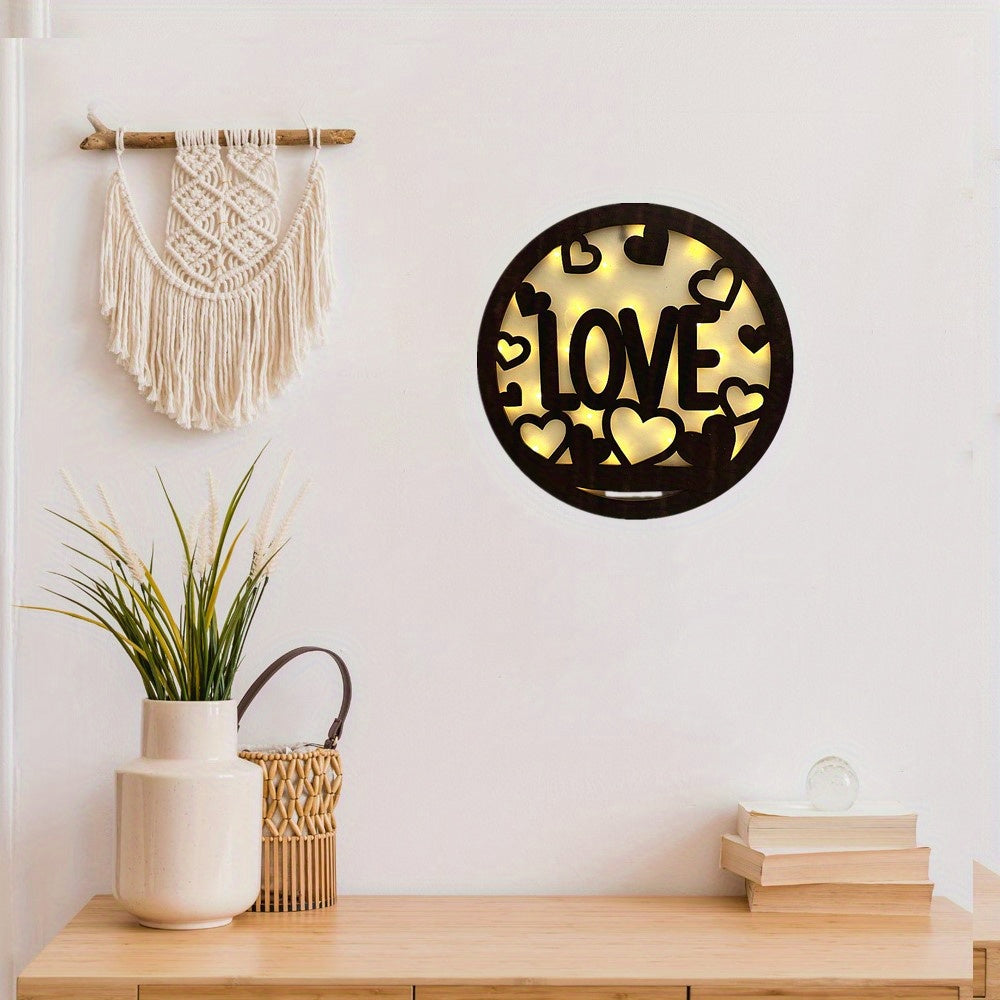 Children's Room Decoration Wall Clock LED Creative Lamp