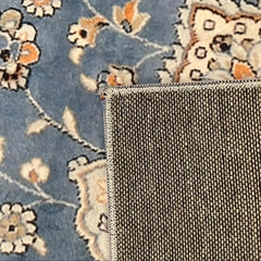 Vintage Boho Round Area Rug Waterproof Stain Resistant Soft Cashmere Carpet