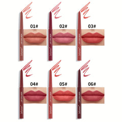 Waterproof Auto Lip Liner Matte Finish Long Lasting Lipstick Pen