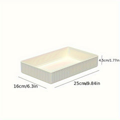Light Storage Tray Desk Office Debris Storage Box Divided Drawer Storage Tra